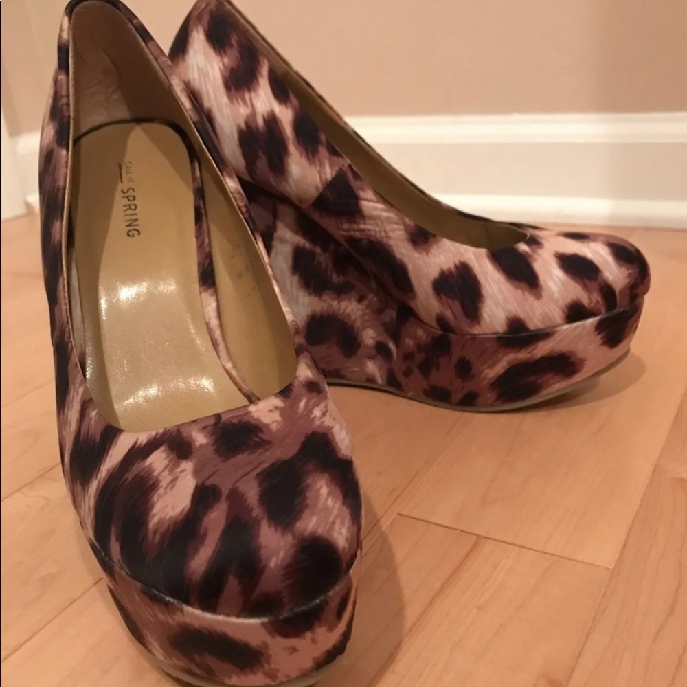 Cheetah Call it Spring Wedges